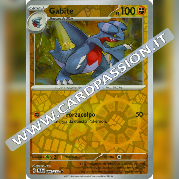 095/182 Gabite Reverse | Paradosso Temporale