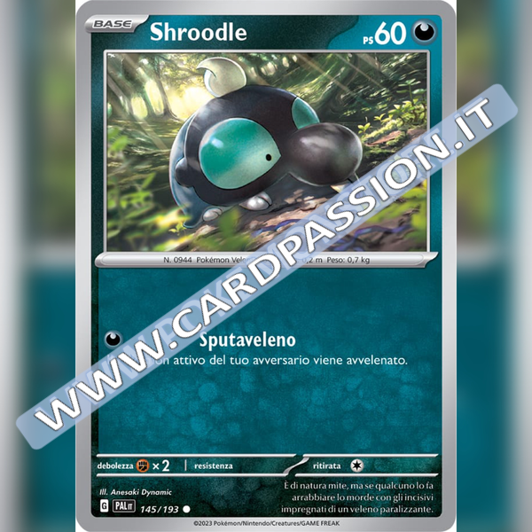 145/193 Shroodle | Evoluzioni a Paldea