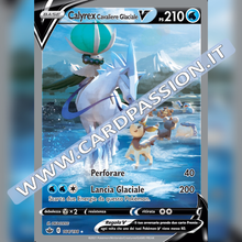 164/198 Calyrex Cavaliere Glaciale V Alternative Art | Regno Glaciale - Card Passion