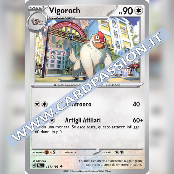 161/193 Vigoroth | Evoluzioni a Paldea