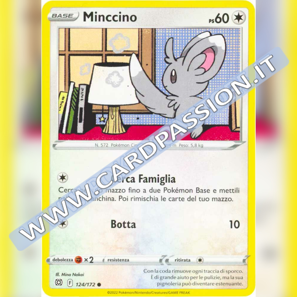 124/172 Minccino | Astri Lucenti - Card Passion