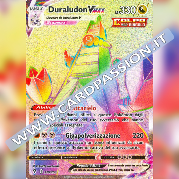 219/203 Duraludon VMax Hyper | Evoluzioni Eteree - Card Passion
