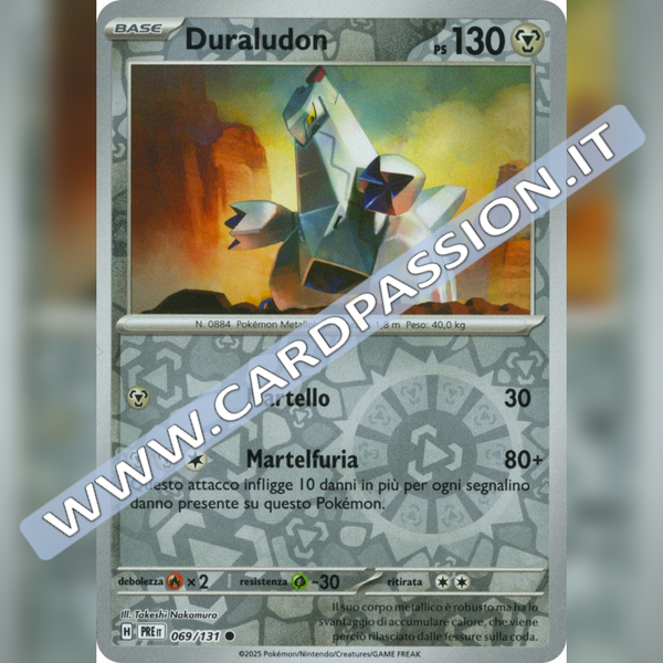 069/131 Duraludon Reverse | Evoluzioni Prismatiche