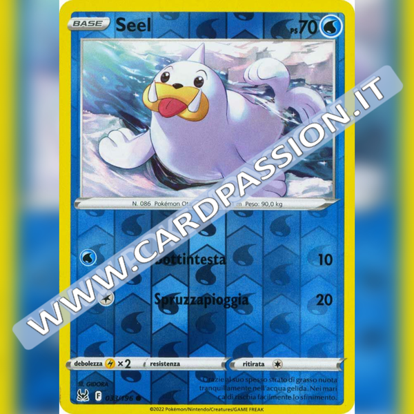 033/196 Seel Reverse | Origine Perduta - Card Passion