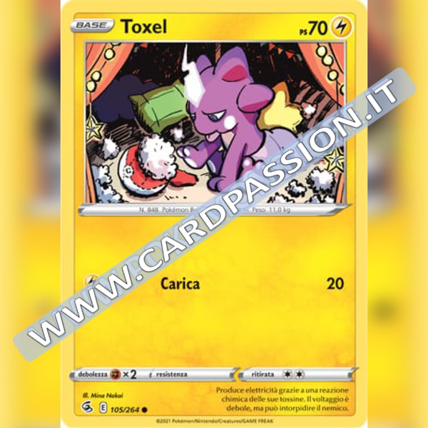 105/264 Toxel | Colpo Fusione - Card Passion