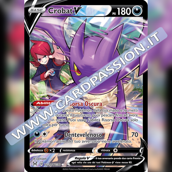TG20/TG30 Crobat V | Origine Perduta - Card Passion