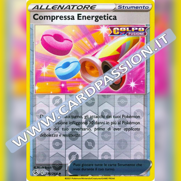 236/264 Compressa Energetica Reverse | Colpo Fusione - Card Passion