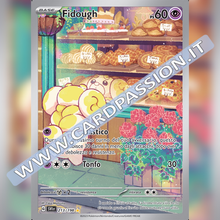 213/198 Fidough Illustrazione Rara | Scarlatto e Violetto