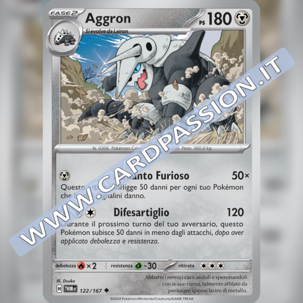 122/167 Aggron | Crepuscolo Mascherato
