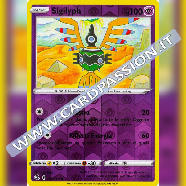 123/264 Sigyliph Reverse | Colpo Fusione - Card Passion