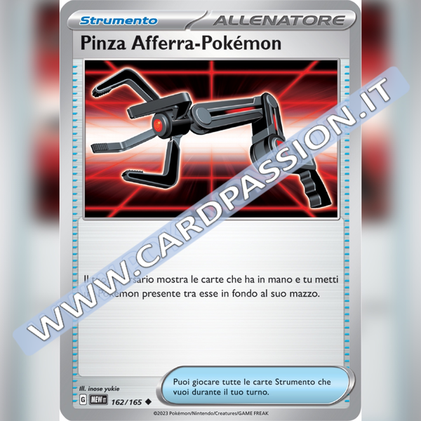 162/165 Pinza Afferra-Pokemon | Scarlatto e Violetto 151