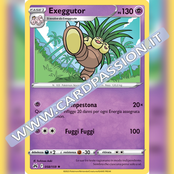 058/159 Exeggutor | Zenit Regale