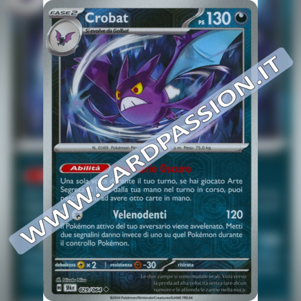029/064 Crobat Reverse | Segreto Fiabesco