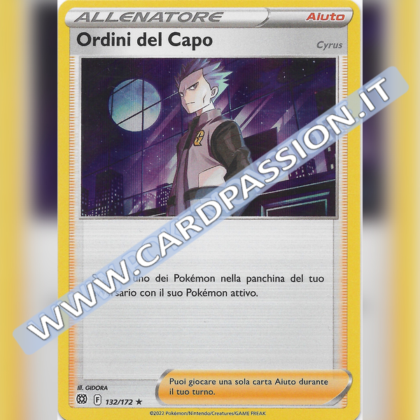 132/172 Ordini del Capo Holo | Astri Lucenti - Card Passion