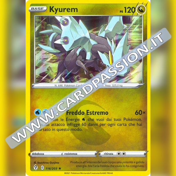 116/203 Kyurem Holo | Evoluzioni Eteree - Card Passion