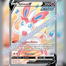 183/203 Sylveon V (Full Art) | Evoluzioni Eteree - Card Passion