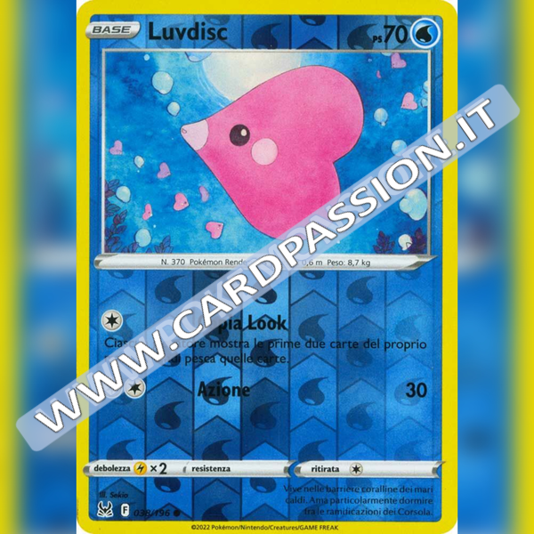 038/196 Luvdisc Reverse | Origine Perduta - Card Passion