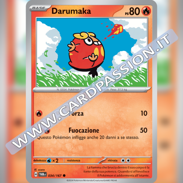 034/167 Darumaka | Crepuscolo Mascherato
