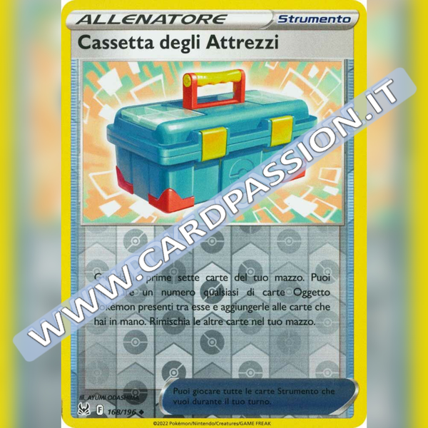 168/196 Casseta Degli Attrezzi Reverse | Origine Perduta - Card Passion