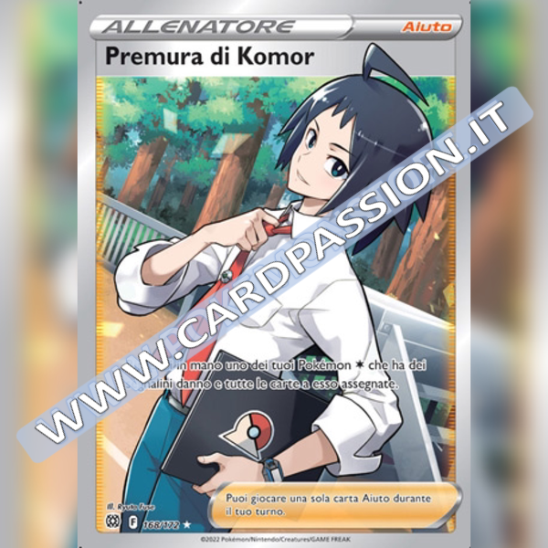 168/172 Premura di Komor (Full Art) | Astri Lucenti - Card Passion