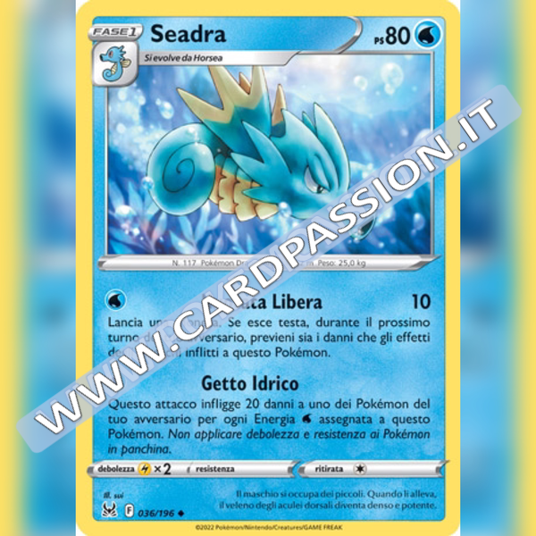 036/196 Seadra | Origine Perduta - Card Passion