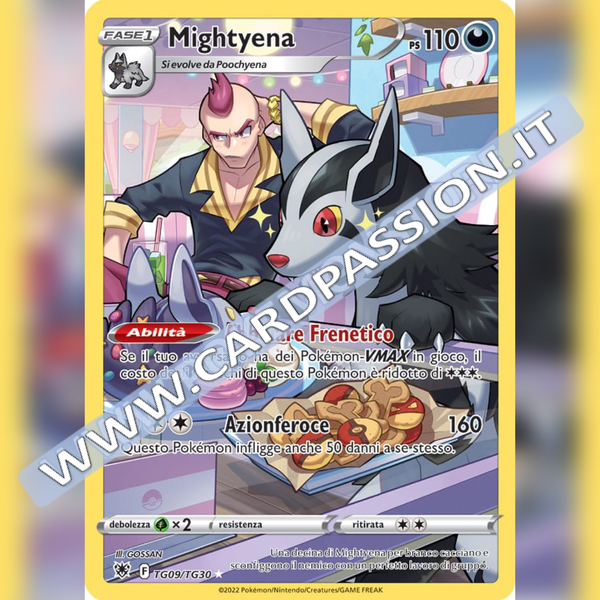 TG09/TG30 Mightyena | Lucentezza Siderale - Card Passion