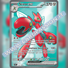 195/162 Scizor ex (Full Art) | Cronoforze