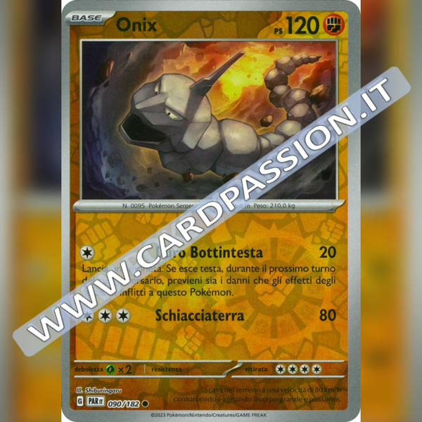 090/182 Onix Reverse | Paradosso Temporale