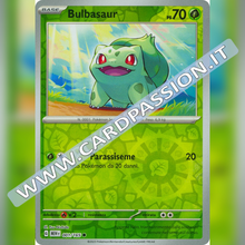 001/165 Bulbasaur Reverse | Scarlatto e Violetto 151