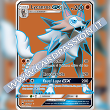 136/147 Lycanroc GX (Full Art) | Ombre Infuocate - Card Passion