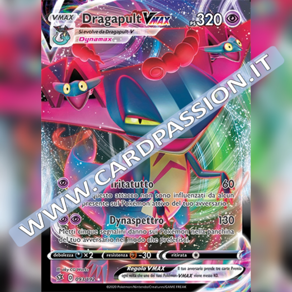 093/192 Dragapult VMax | Fragore Ribelle - Card Passion