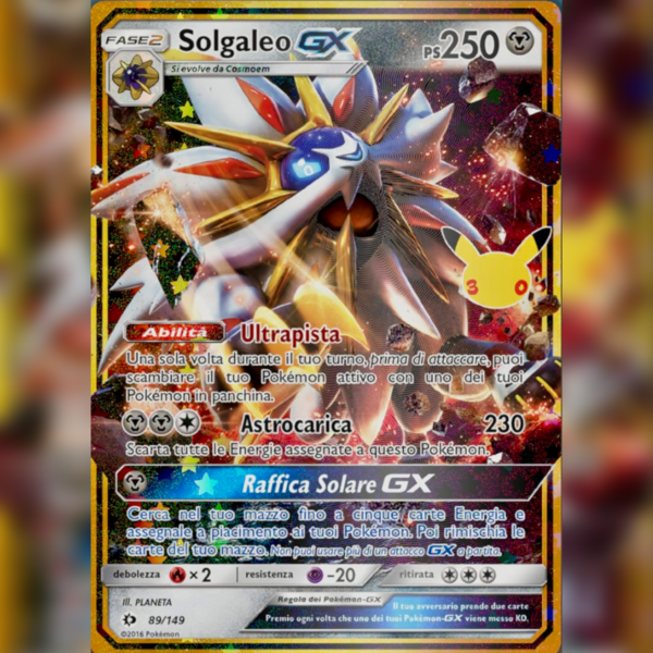 _ 89/149 Solgaleo -GX | 30esimo Anniversario