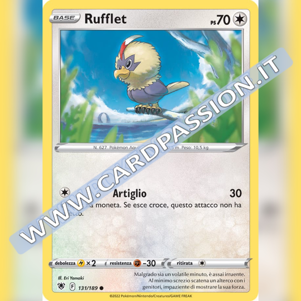 131/189 Rufflet Comune | Lucentezza Siderale - Card Passion