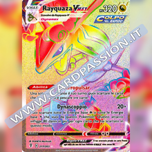 217/203 Rayquaza VMax Hyper | Evoluzioni Eteree - Card Passion