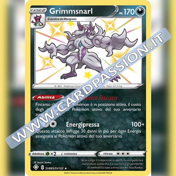 SV085/SV122 Grimmsnarl Baby Shiny | Destino Splendente - Card Passion