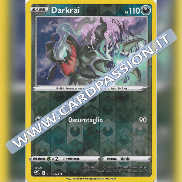 167/264 Darkrai Reverse | Colpo Fusione - Card Passion