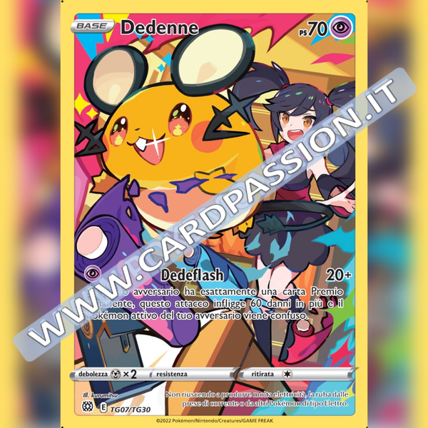 TG07/TG30 Dedenne | Astri Lucenti - Card Passion