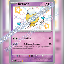 155/091 Drifloon Shiny | Destino di Paldea