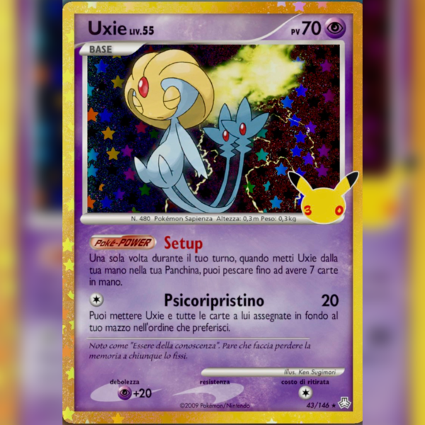 _ 43/146 Uxie | 30esimo Anniversario