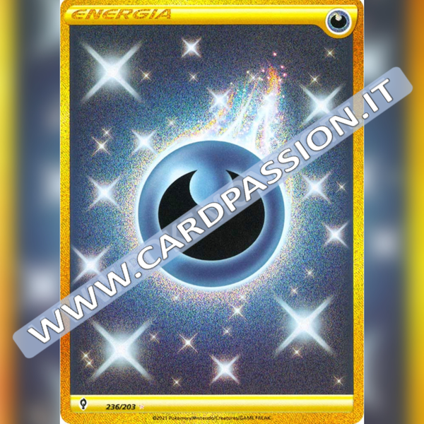 236/203 Energia Oscurità Gold | Evoluzioni Eteree - Card Passion
