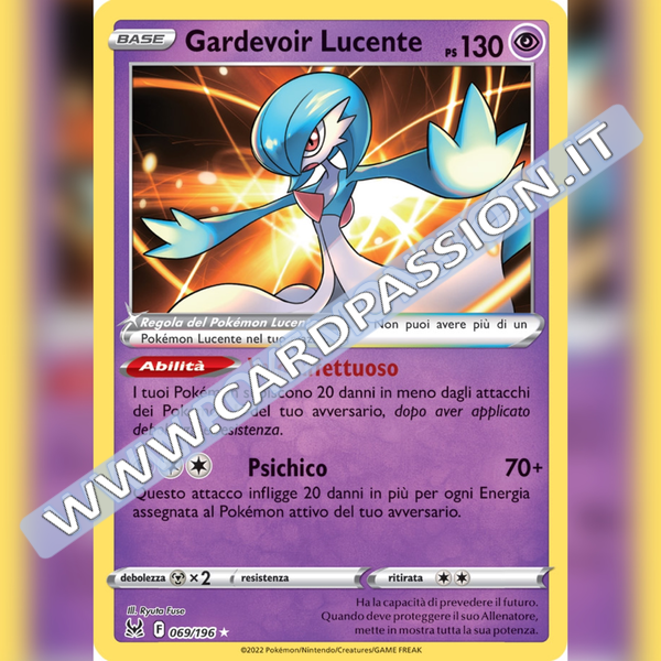 069/196 Gardevoir Lucente | Origine Perduta - Card Passion