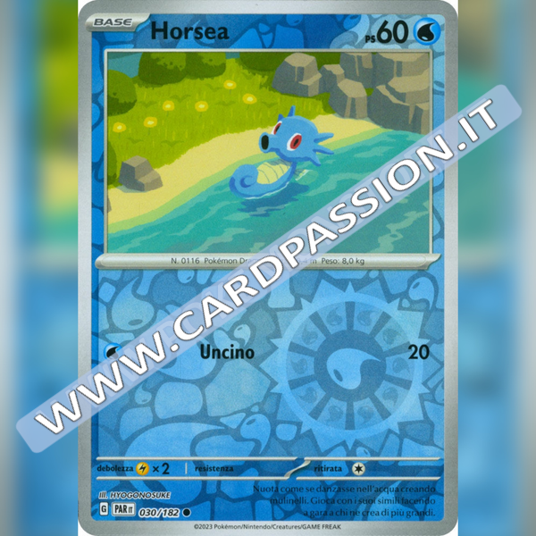 030/182 Horsea Reverse | Paradosso Temporale