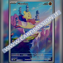 133/086 Mienfoo Illustrazione Rara | Fuoco Bianco