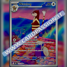 153/086 Watchog Illustrazione Rara | Fuoco Bianco