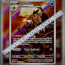 145/086 Mandibuzz Illustrazione Rara | Fuoco Bianco