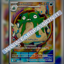 141/086 Garbodor Illustrazione Rara | Fuoco Bianco