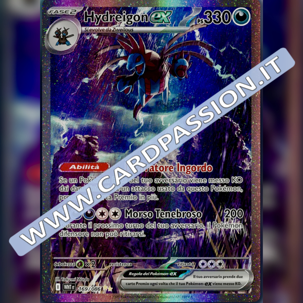 169/086 Hydreigon ex Alternative Art | Fuoco Bianco