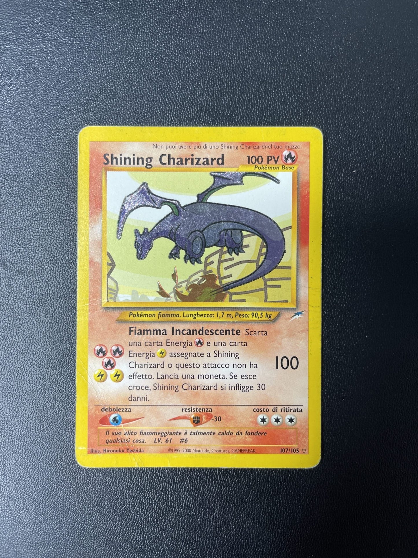 107/105 Shining Charizard Poor | Neo Destiny (IT)