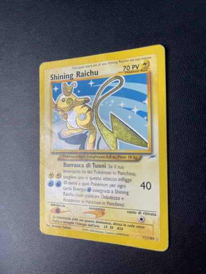 111/105 Shining Raichu Poor | Neo Destiny (IT)