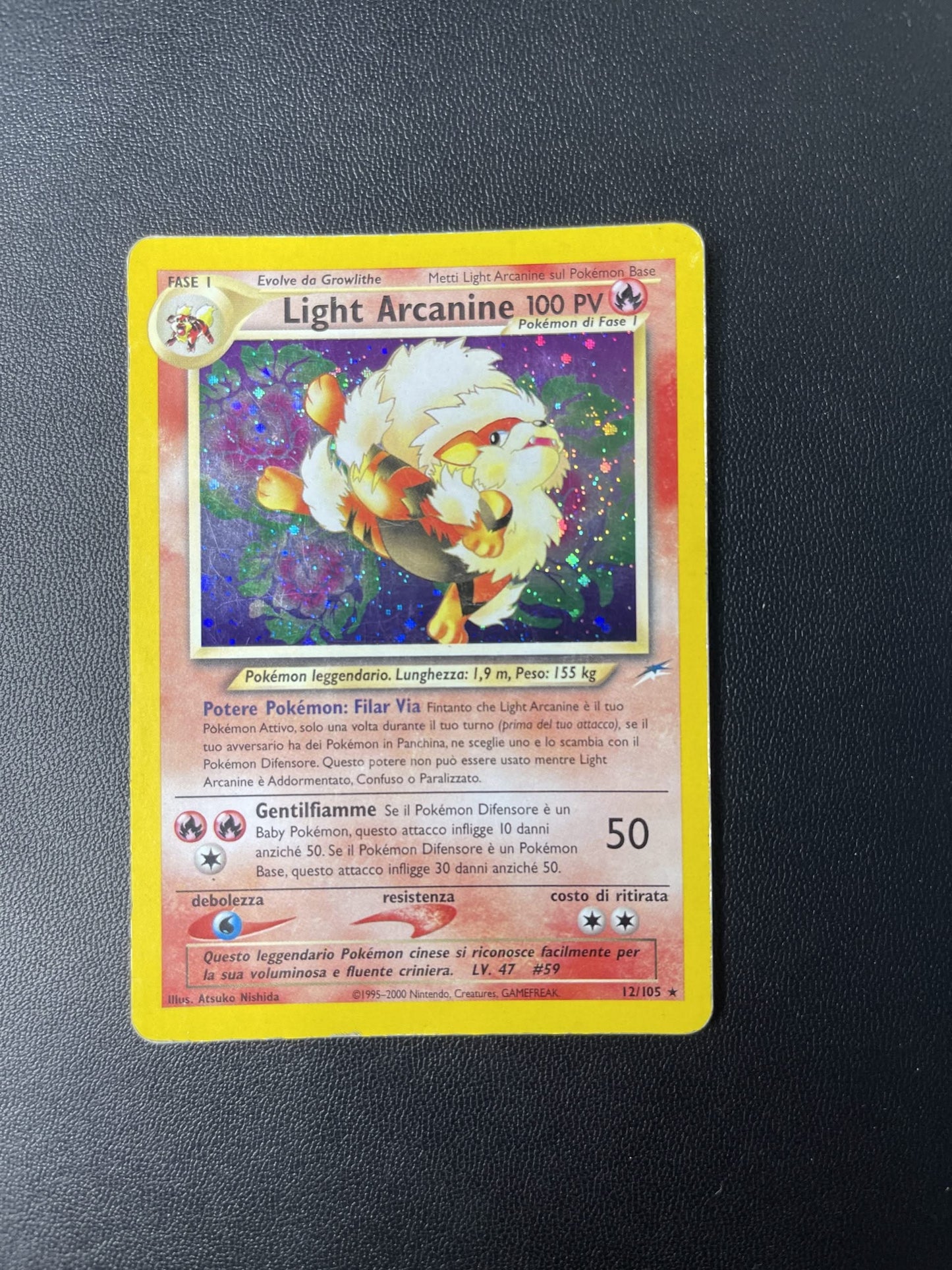 12/105 Light Arcanine Good | Neo Destiny (IT)